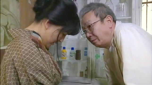 Unusual Gynecological Exam by Elderly Perv in Rural Japan