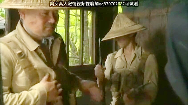 日本兵捕虜が軍用猟犬に輪姦される