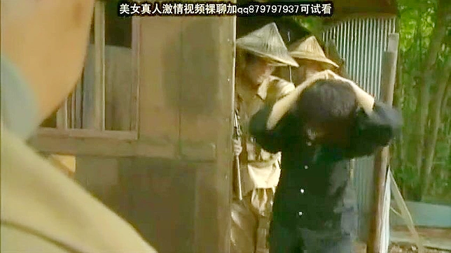 Japanese Soldier Captive Gets Gangbanged by Military Hounds