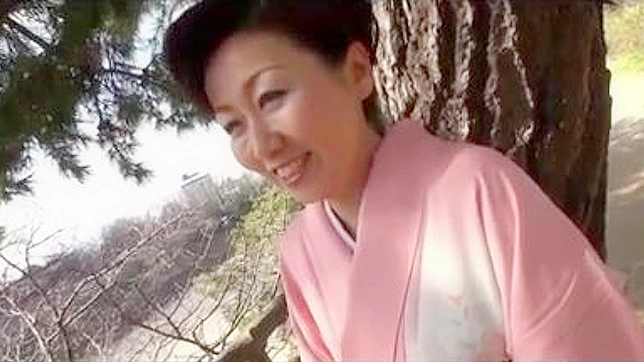 Kimono-Clad MILF Gets Double DP'd in Raw Oriental Porn