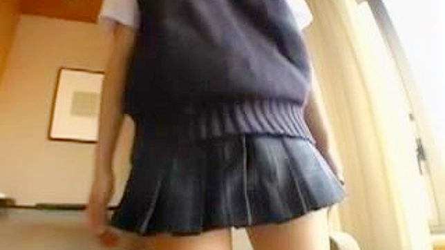 Oriental Schoolgirl Wild Sex Romp Leaves her Soaked in Pleasure