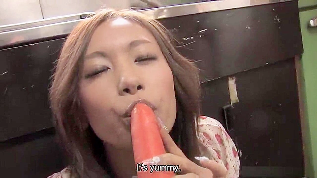 Uncle Blowjob and Shuri Maihama Carrot Masturbation in Oriental Porn