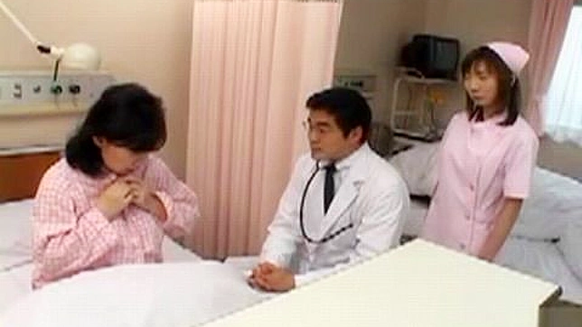 Mature Asians Woman Gets Intimate with Medical Professional