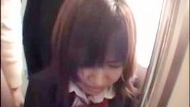 Molested Nippon Teens on Train Ride