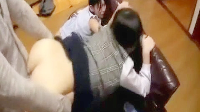 Asian Stepdad's Obscene Cruelty of Young Stepsisters Caught onTape