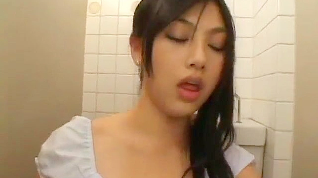 Insatiable Japanese Slut Gets Wild in Public Bathroom
