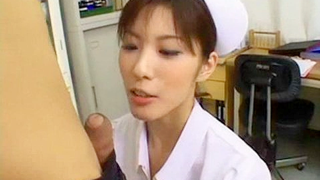 UNCENSORED Naughty Nurse in Japan Pleases Patients with Her Oral Skills
