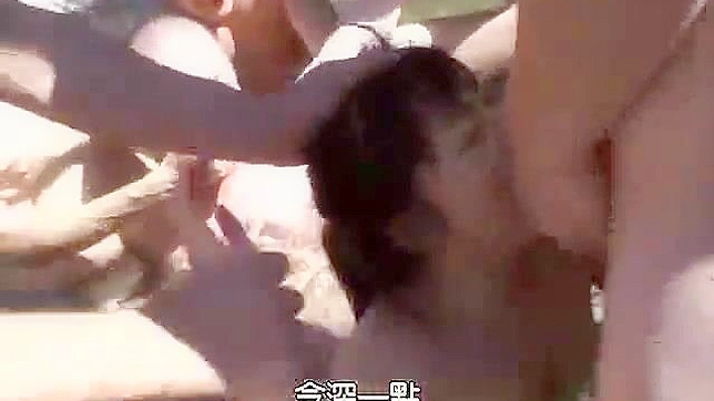 Sexy JAV Teen Gets Molested at Spa in front of her helpless father