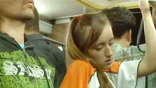 Sexy Exchange student wild ride on Japan bus