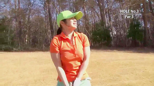 JAV Schoolgirl Wild Golf Lesson Turns Into Rough Sex with Teacher