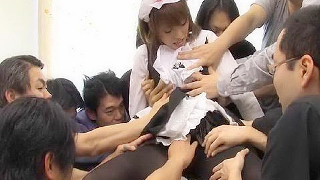 Japan Schoolgirl Gets DP'd by Two Men and their Big Toys