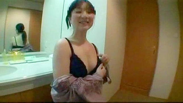 Sexy Naughty Sisters and hotel boy on vacation in Japan