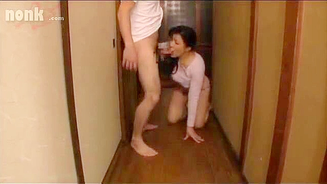 Sexy Stepmom Yukari Kirishima Gets Swooped in the Kitchen