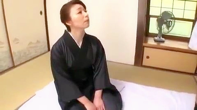 Widowed Nippon Woman Racy Encounter with Young Neighbor