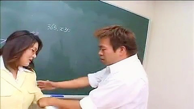 UNCENSORED Whole Class Used by Poor Teacher in Asians Porn Video