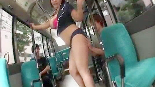 Naughty Nympho Public Bus Adventure with Multiple Partners