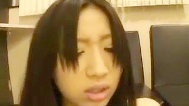 Immodest Colleague After-Hours Fuck Session with Japanese Office Lady