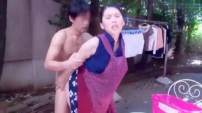 Unbelievable Taboo Acts by Aunt and Nephew in JAV Porn Video