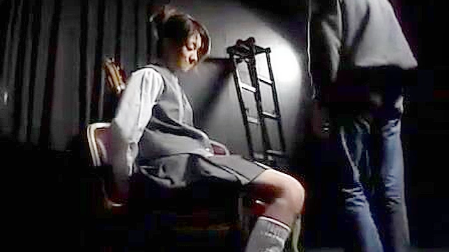 Nippon Schoolgirl Terrifying Abduction and Violent Bondage in Dark Basement
