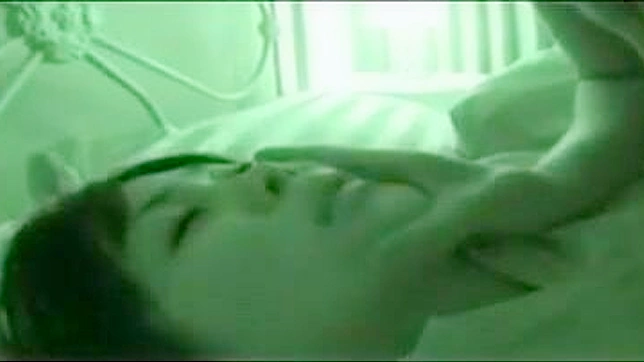 Horny Dorm Mate Surprises Sleeping college girl in bed - Hikaru Momose