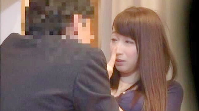 Seductive Housekeeper Kurea Hasumi Secret Affair with Dirty Bosses' Friends