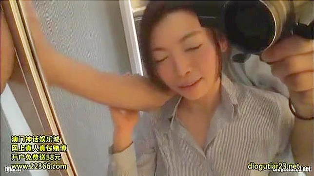 Brutal Quickie with Asian Couple After Work