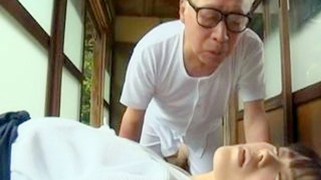 Unconscious Young Girl Taken Advantage of by Dirty Old Grandpa in Oriental Porn