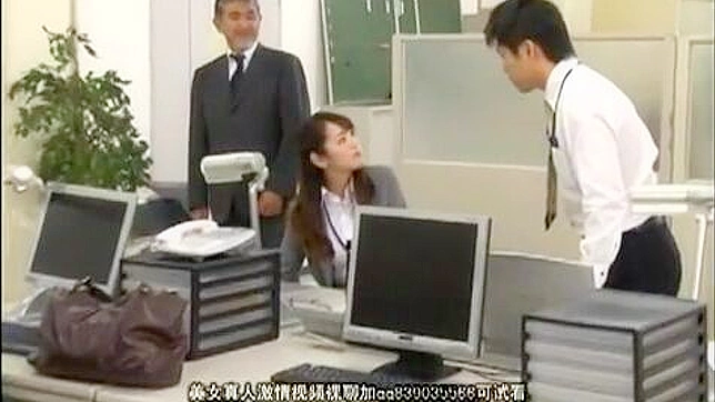 Sexy Office Affair - Jealous Coworker Obsession with Hot Colleague