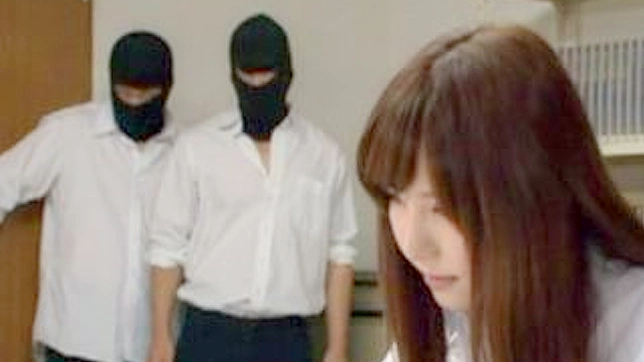 JAV Schoolgirls' Wild Sex Romp in Teacher Office