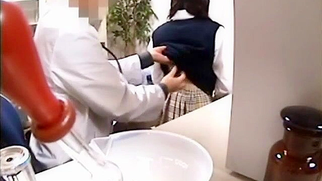 Naughty Nurse Punishes Innocent Schoolgirl in Secret Clinic