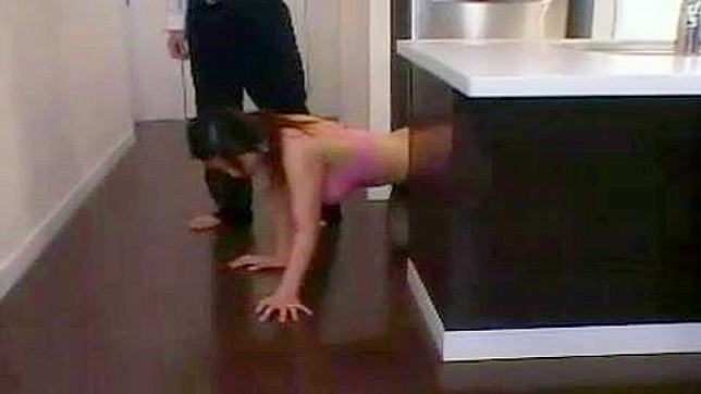 Busty Maid Wild Sex Romp with Drunken Boss Son
