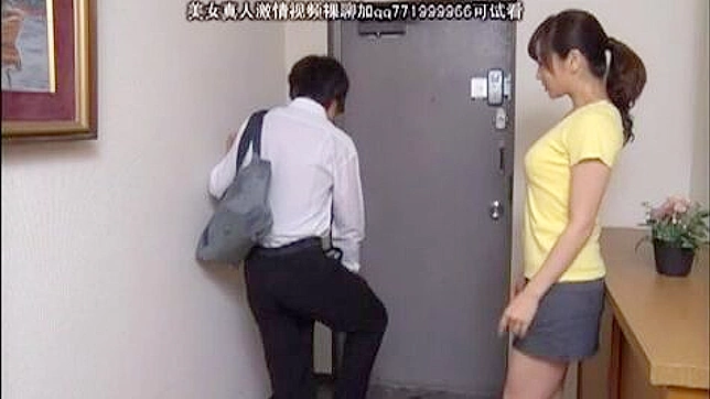 Yu Kawakami Step Son Gets a Sweet Welcome with a BJ
