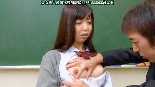 Japan Schoolgirls' Secret After-Hours Lesson with their Pervy Teacher