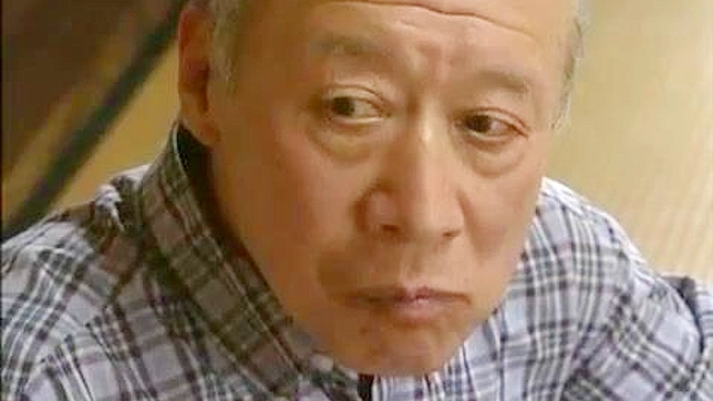 Humiliated by her cheating daughter-in-law, an old father-in-law seeks revenge in this Japan porn video.