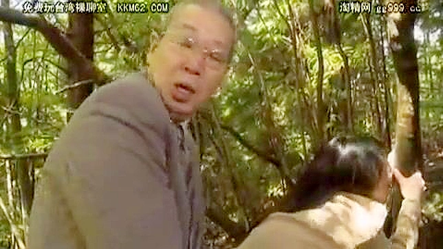 Asian Porn Video - Horny Director and teacher get caught by two maniacs while fucking