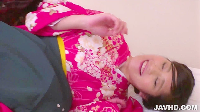 Jaw-Dropping XXX Wife with Kimono Gets Fucked after Scorching Hot Asian Blowjob