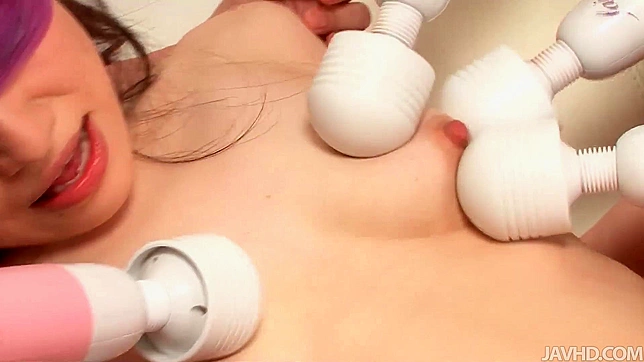 Unleash Your Wildest Desires with Hot Ryo Kaede's Body under Multiple Vibrators
