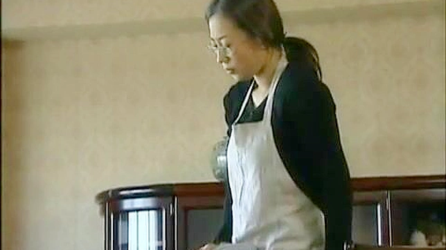 Son Betrayal - Blind Dad and unconscious housekeeper violated in Japanese porn