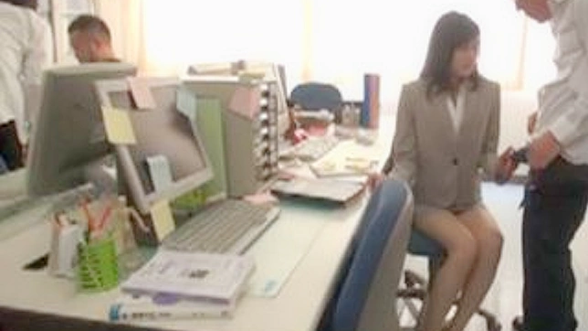 Boss Secret Playtime with Poor Asian Employee on Workday