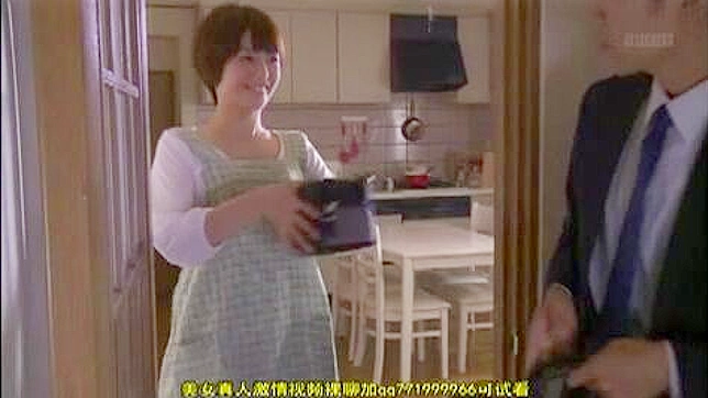 Naughty Repairman Takes Advantage of Home Alone Housewife in Steamy JAV Video
