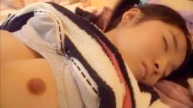 Oriental Porn Video - Sneaky Boy Takes Advantage of Brother GF while they sleep exhausted from hard studying