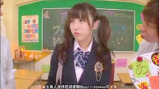 Nippon Schoolgirls' Secret Sex Club Gets Wild in Classroom