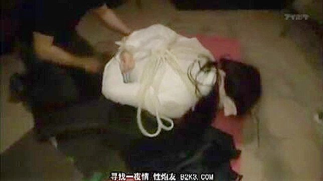 Molested by a street maniac in a garage - A Oriental porn video