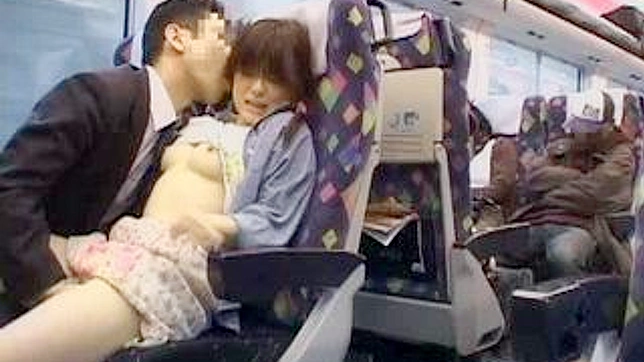 Unfortunate girl horrifying train ride to granny house in Japan