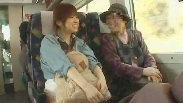 Unfortunate girl horrifying train ride to granny house in Japan