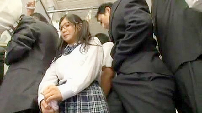 Asians Porn Video - Unexpected Erected Cock Hits on Poor Terrified girl in bus