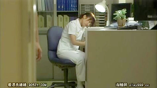 Sexy Nurse Gets Naughty on the Job