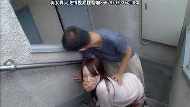 Asians Porn Video - Tied up and tormented by pervy neighbor