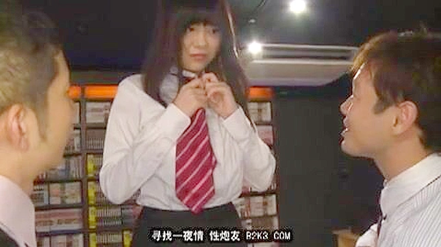 Naughty Natsu Secret Exposed by Co-workers in Hot Office Encounter