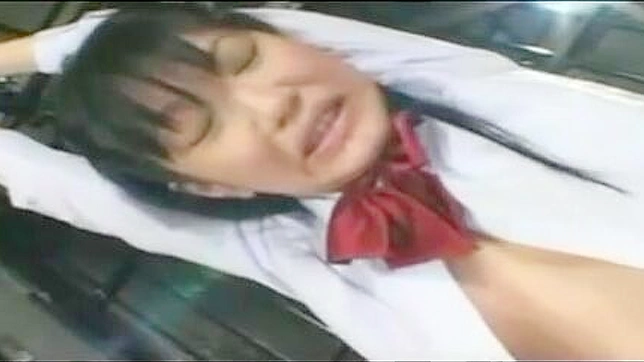 Roughly Mistreated in Plastic bag - Taken Away Asian Schoolgirl Suffering